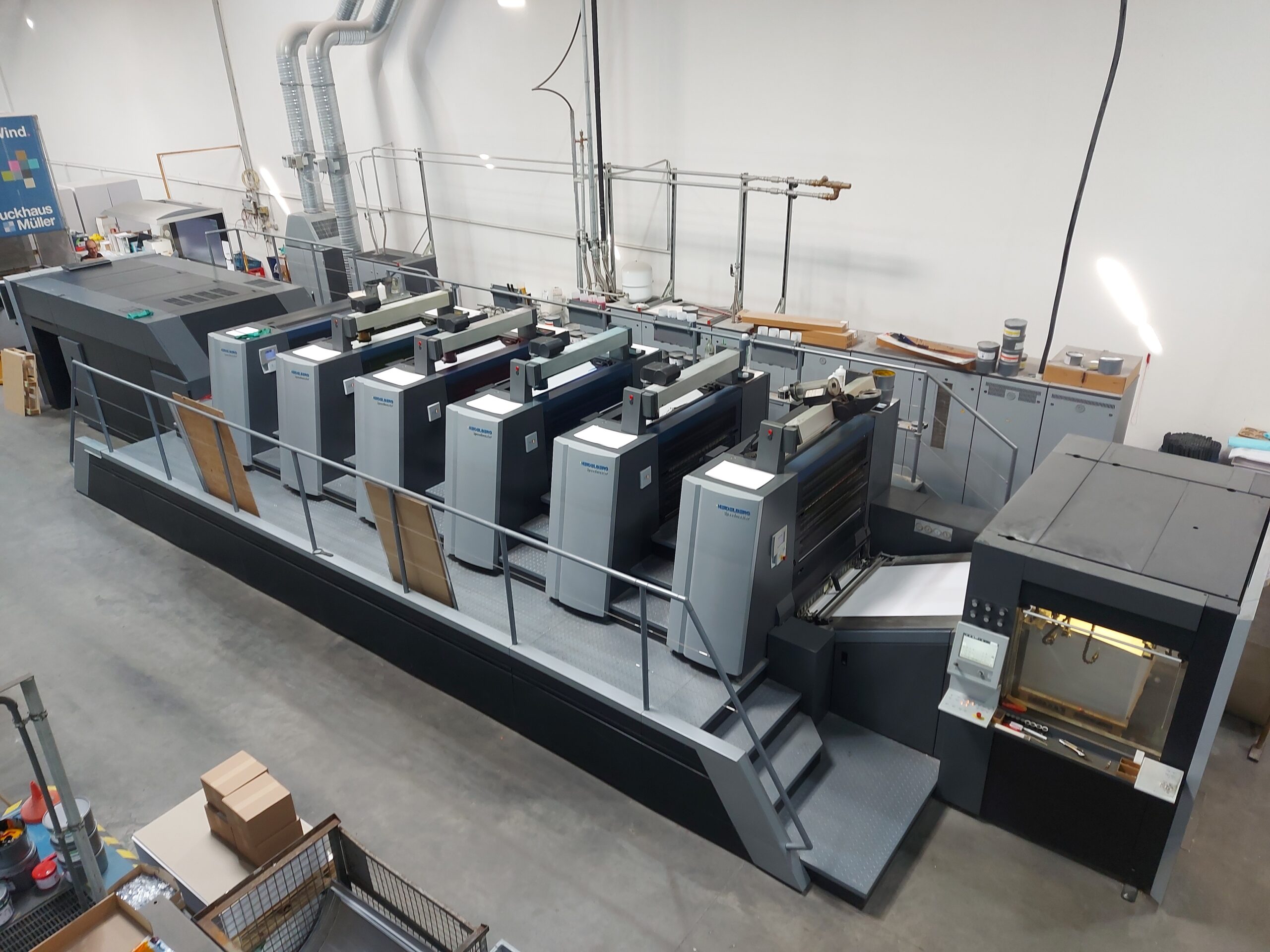 Besichtigung Druckhaus Müller