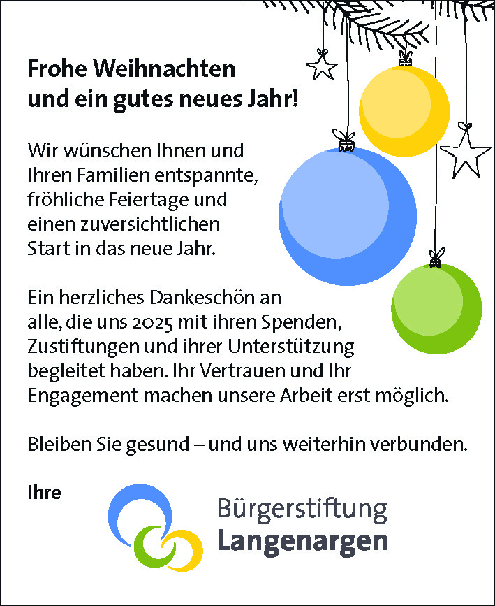 Weihnachtsgruß 2025