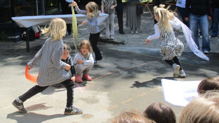 theaterpädagogische Projektwoche im ev. Kindergarten